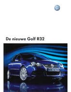 2006 VOLKSWAGEN GOLF R32 BROCHURE NEDERLANDS, Nieuw