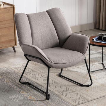 WAHSON Fauteuil woonkamer lounge stoel moderne leesstoel ges, Huis en Inrichting, Verzenden, Nieuw
