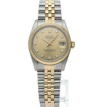 Rolex - Datejust boys watch 10P diamond - 68273G(9) - Heren