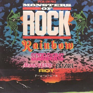 Various – Monsters Of Rock (LP, 1980), Muziek en Instrumenten, Overige Muziek en Instrumenten, Verzenden, Gebruikt