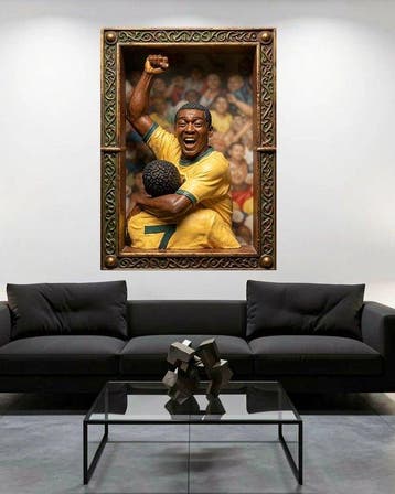 Jacob Hitt - does Pelè XXL w/COA, Nieuw