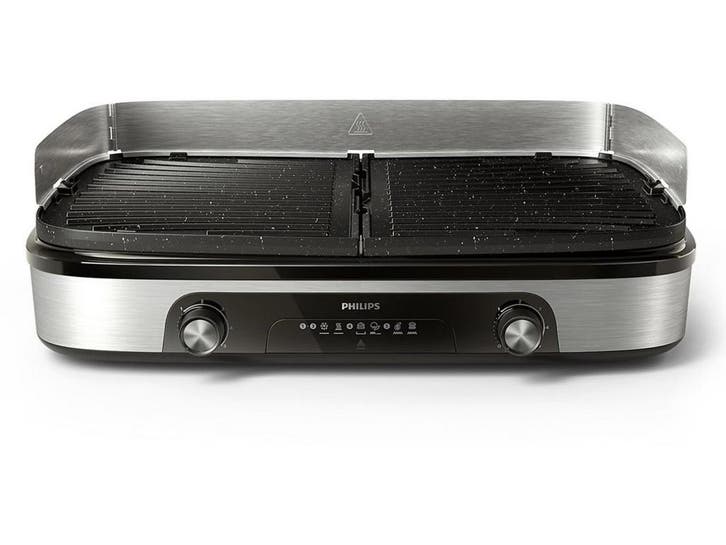 PHILIPS HD6222/90 - Grillplaat - 2400 W - Zwart, Maison & Meubles, Maison & Meubles | Autre, Envoi