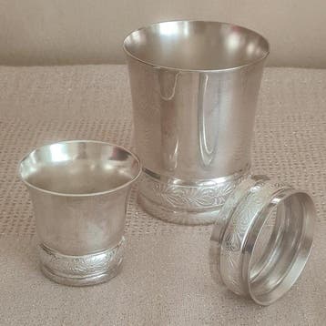 gulden - Doopset (6) - .800 zilver - in de originele doos