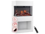 Veiling - Elektrische haard HENRI - Wit, Nieuw