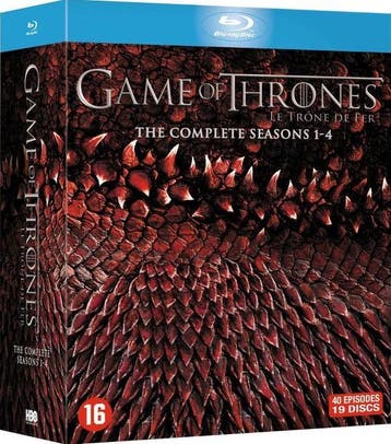 Game Of Thrones - Seizoen 1-4 (Blu-ray), CD & DVD, Verzenden