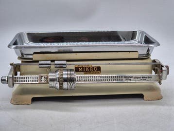 Original Mikro-Döft – Vintage Küchenwaage –