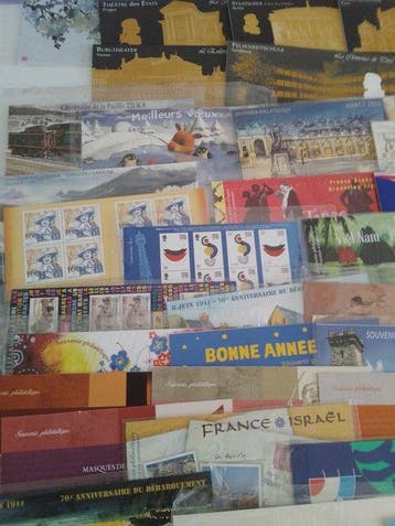 France - Énorme lot blocs souvenirs Neuf France tous, Gestempeld