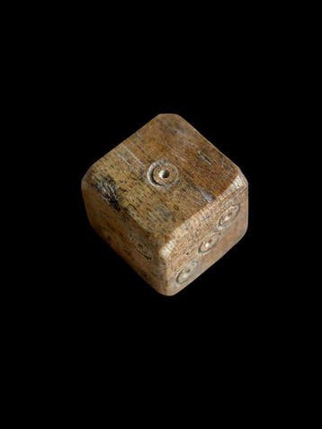 Oud-Romeins Been Dobbelstenen - 1 cm (Zonder minimumprijs)
