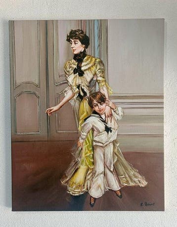 M. Perone (1982), da Boldini - L’attesa silenziosa