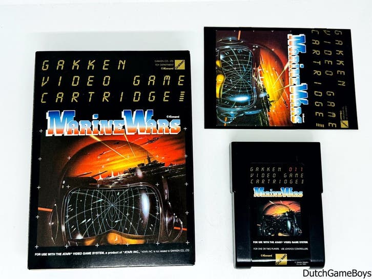 Atari 2600 - Gakken - Marine Wars - VGC, Games en Spelcomputers, Spelcomputers | Atari, Gebruikt, Verzenden