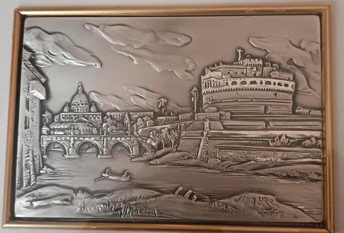 Wanddecoratie - Italië - Castillo devSan Angelo, Antiquités & Art, Curiosités & Brocante