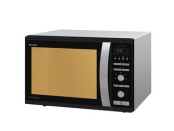 Sharp R-941BKW - Inverter combimagnetron - 1050W 40L - Zwart, Elektronische apparatuur, Verzenden, Zo goed als nieuw