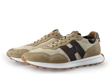 Hogan Sneakers in maat 46 Bruin, Kleding | Heren, Schoenen, Bruin, Verzenden, Hogan, Zo goed als nieuw