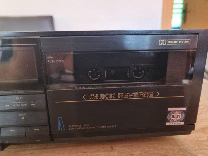 JVC - TD-W660G Audiocassette deck, TV, Hi-fi & Vidéo, Radios