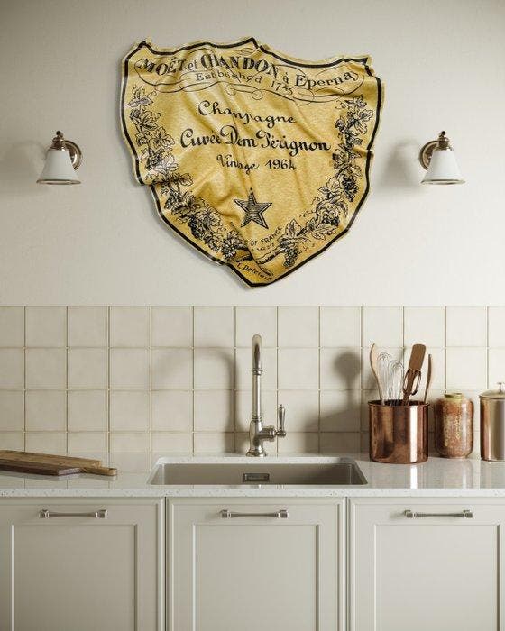 Soyz Bank (1988) - Dom Pérignon, Antiek en Kunst, Kunst | Designobjecten