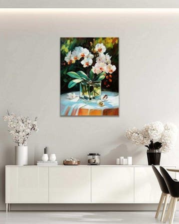 Stefano - Orchids and a Sparrow