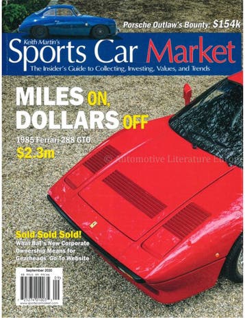 2020 SPORTS CAR MARKET MAGAZINE SEPTEMBER ENGELS