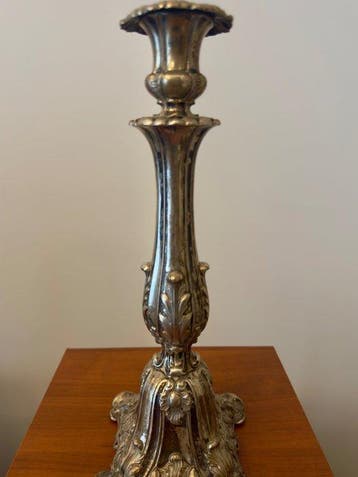 franz hubert doreck - Kaarsenhouder - .813 zilver