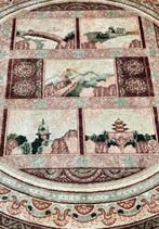 Vloerkleed - 210 cm - 210 cm - Prachtige figuurlijke zijde, Nieuw