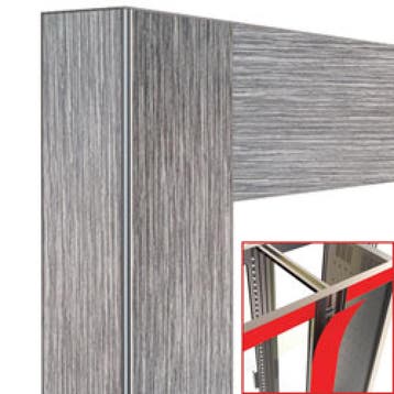 Deco knooppunt 2x530Lt. Lariks ashen - magnetisch, Verzenden, Nieuw in verpakking, Koelen en Vriezen