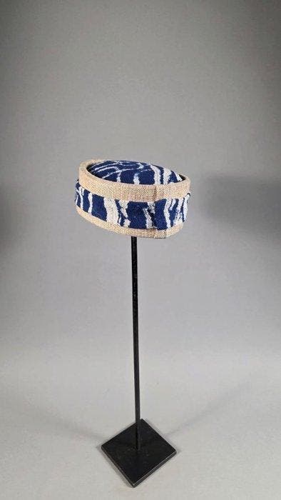 Chapeau, Dope - Bamileke - Kameroen (Zonder minimumprijs), Antiquités & Art, Art | Art non-occidental