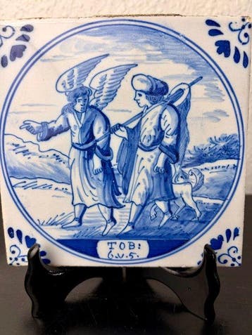 Antiek Tegel - Antiek - 1750-1800