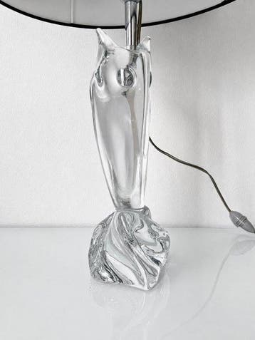 Daum - Lampe de table - Cristal - Lampe Hibou