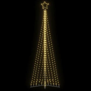 vidaXL LED-kerstboom 495 LEDs warm wit 300,5 cm, Verzenden, Nieuw