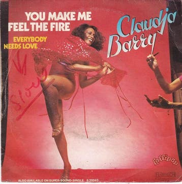 Claudja Barry - You Make Me Feel The Fire / Everybody Needs, Verzenden