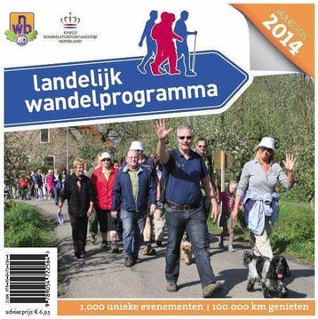 Jaargids 2014 Landelijk wandelprogramma, Verzenden, Nieuw