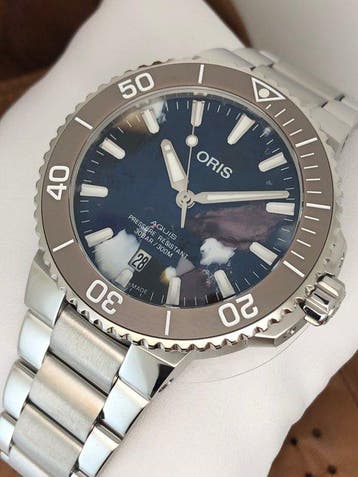 Oris - Aquis Date Upcycle Automatic - 01 733 7766 4150-Set -, Nieuw