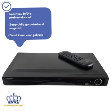 AM Digital DVDH2268 | DVD Speler | CD DVD Speler | Werkend, Audio, Tv en Foto, DVD spelers, Verzenden, Zo goed als nieuw, Dvd-speler