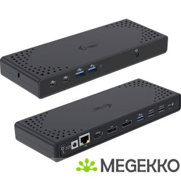 I-tec USB-C Triple Display Docking Station Gen 2 + Power, Verzenden
