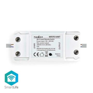 Wi-Fi Smart schakelaar 10A | Smart Switch inbouw, Verzenden, Nieuw