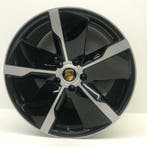 Porsche Taycan 21 Exclusive Design zwart/zilver met banden, Ophalen, Gebruikt, Banden en Velgen, 21 inch