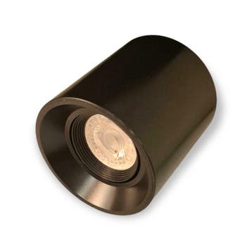 Opbouwspot behuizing - GU10 & MR16 - Zwart, Huis en Inrichting, Lampen | Spots, Ophalen of Verzenden, Nieuw