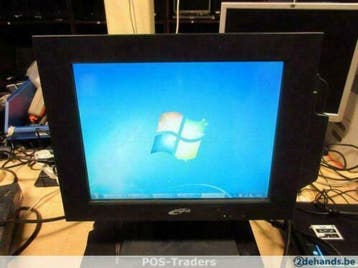 digipos 714a elo serial kbw 15 inch touchscreen zwart touch, Ophalen of Verzenden, Gebruikt