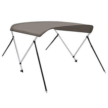 Taud Bimini 2 arceaux Gris - Jusqua epuisement -41%, Verzenden