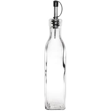 Olie-/Azijnflessen | Glas | 0.25L | 6 Stuks |, Verzenden, Nieuw in verpakking