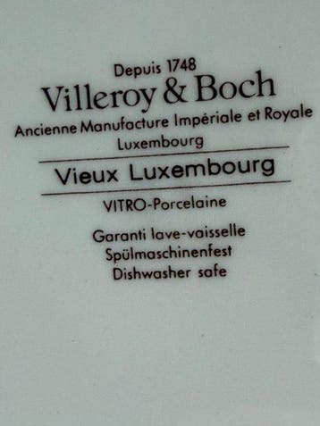 Villeroy & Boch - Bord (6) - Vieux Luxembourg - Porselein