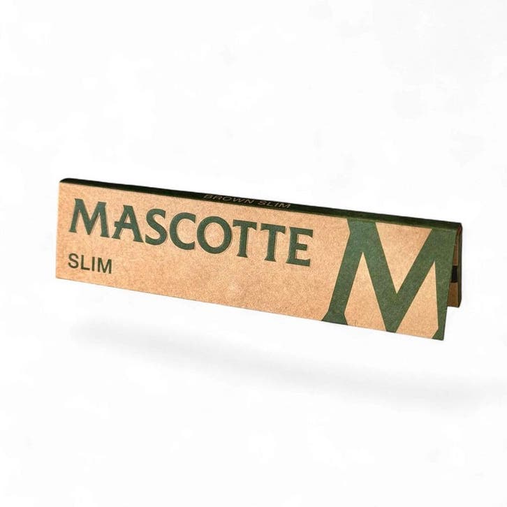 Mascotte Brown Slim Magnet       5x, Collections, Articles de fumeurs, Briquets & Boîtes d'allumettes, Envoi