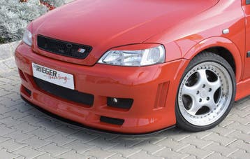 Rieger voorbumper | Astra G - 3-drs., 5-drs., Coupé, Cabrio,, Verzenden, Nieuw, Opel