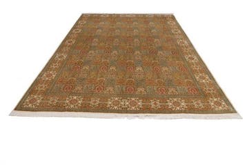 Nieuw Kashmir PURE Zijden Tapijt - Indrukwekkende 24/24, Nieuw