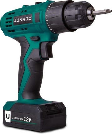 2dekans | VONROC Accuboormachine – 12V Li-Ion – Incl. 1x, Ophalen of Verzenden, Nieuw