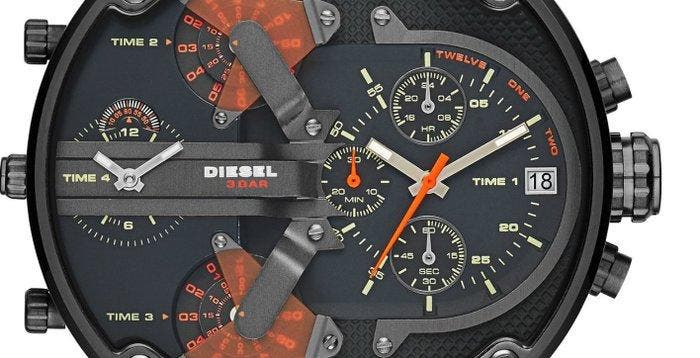 Diesel - Chronograph Mr. Daddy 2.0 - Sans prix de réserve -, Bijoux, Sacs & Beauté, Montres | Hommes