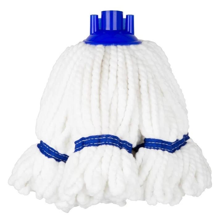 Mopkop | Microvezel | Blauw (Kleurcodering) | 210(h)mm, Zakelijke goederen, Horeca | Keukenapparatuur, Nieuw in verpakking, Verzenden