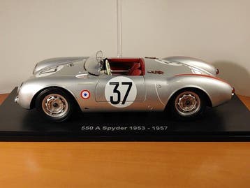 KK-Scale 1:12 - Model raceauto - Porsche 550A Spyder #37 24h, Nieuw