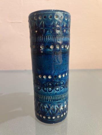 Bitossi - Aldo Londi - Vaas - Rimini Blu - Keramiek, Glazuur