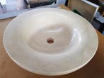 Evier massif en marbre diamètre 50x14 cm liquidation stock, Bricolage & Construction, Ophalen, Neuf, Pierre, Lavabo