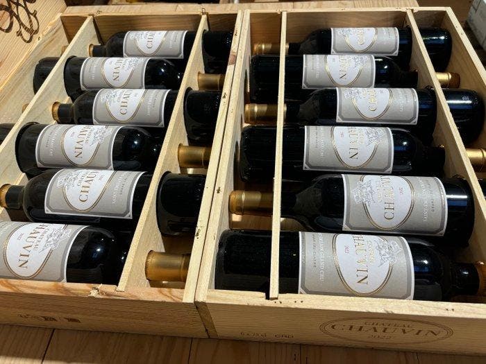 2022 Château Chauvin - Saint-Émilion Grand Cru - 12 Flessen, Collections, Vins